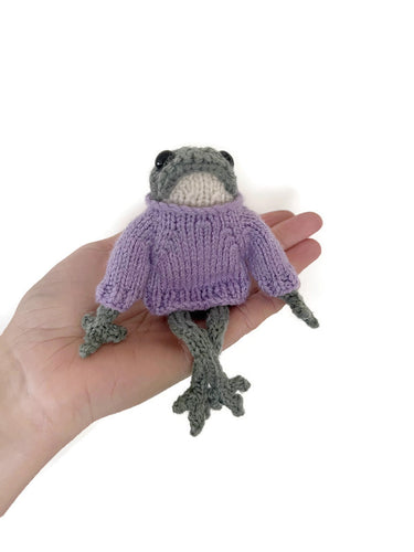Knitted Frog - 2-3 wk wait time