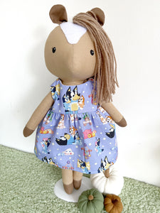 Dress-up Doll Outfit - Bluey Dress