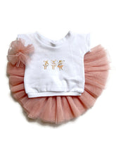 Dress-Up Doll Outfit - Dancing Mouse T-shirt & Tutu set (choose colour)