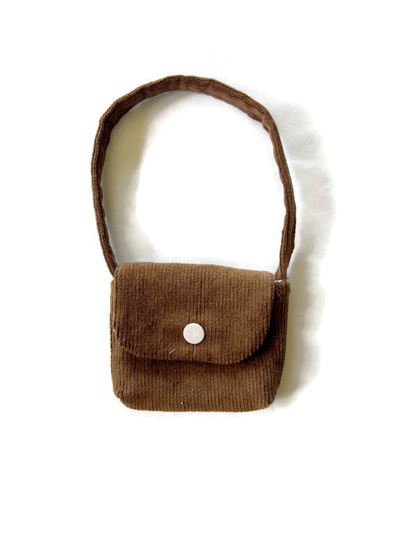 Meadow Folk Outfit - Corduroy messenger bag (choose colour)