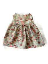Meadow Folk Outfit - Sage Toadstools & Pinecones Dress