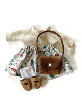 Meadow Folk Outfit - Corduroy messenger bag (choose colour)